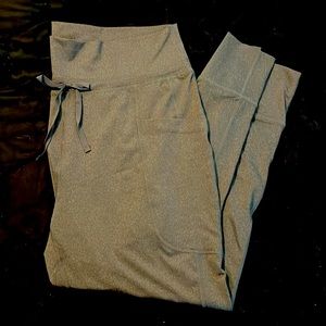 Fabletics fold-over waist jogger pant with drawstring and pockets